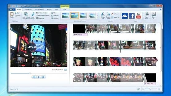 Phần mềm chỉnh sửa video Windows Movie Maker