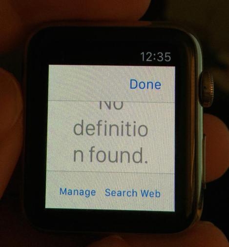 trình duyệt web trên Apple Watch