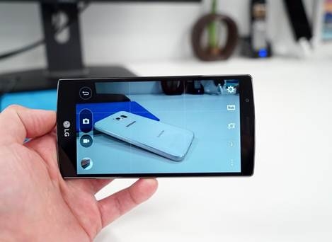 Giao diện chụp ảnh của LG G4
