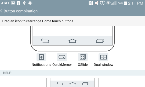 Tùy chỉnh Navigation Bar trên LG G3
