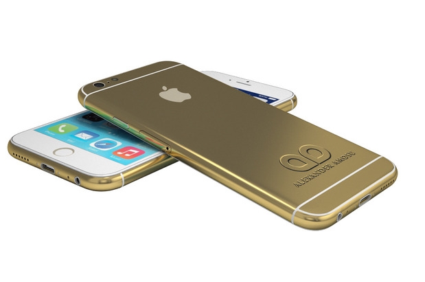 iphone mạ vàng