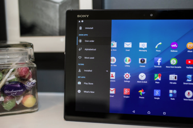 Xperia Z4 Tablet được Sony sử dụng công nghệ IPS LCD cho màn hình của mình