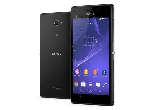 Màn hình hiển thị xperia M2