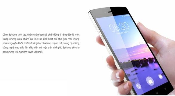 Trải nghiệm khi cầm trên tay chiếc Bphone