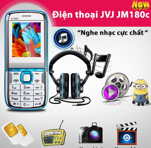 Điện thoại JVJ JM180c chính hãng giá rẻ