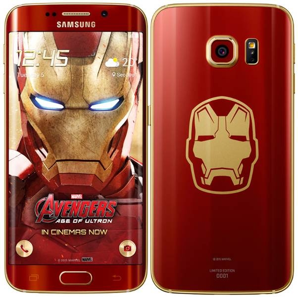 Điểm đặc biệt trên Galaxy S6 edge Iron Man