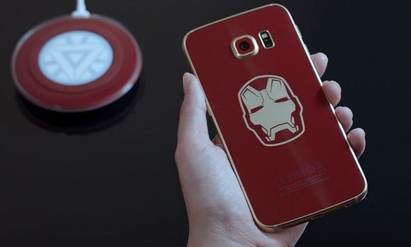 Thiết kế của Galaxy S6 edge Iron Man