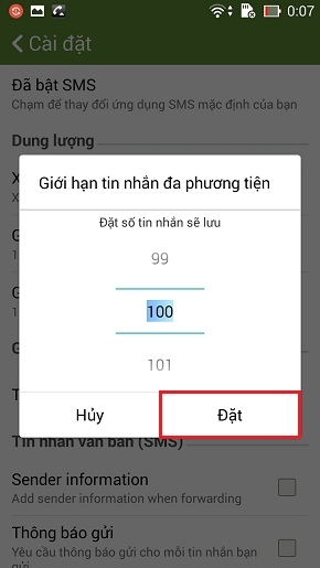 Tự động xóa những tin nhắn