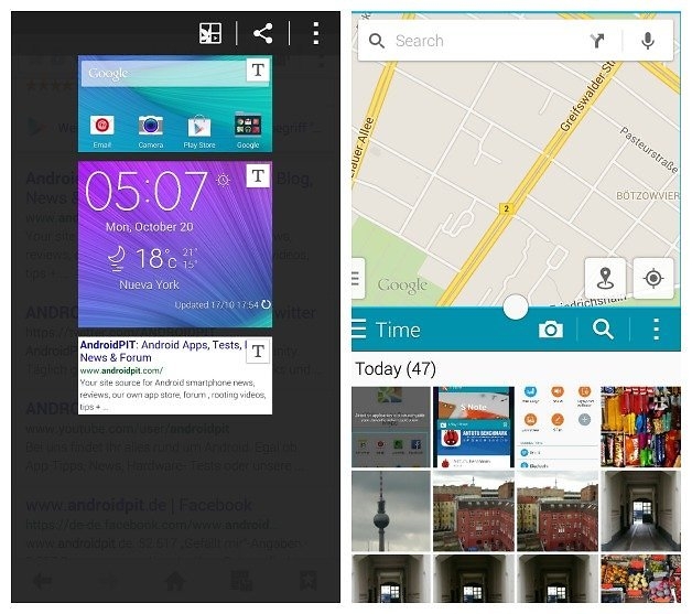 Phần mềm trên Galaxy Note 4