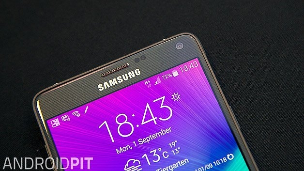 Màn hình QHD trên Galaxy Note 4