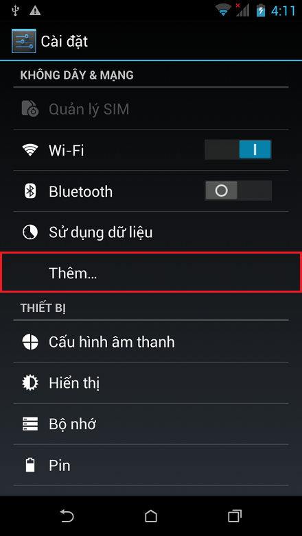 Biến Desire 616 thành điểm phát Wi-Fi di động