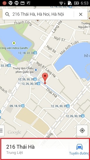 Sử dụng Google Maps khi không thể kết nối internet