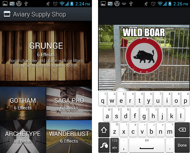 Aviary Photo Editor