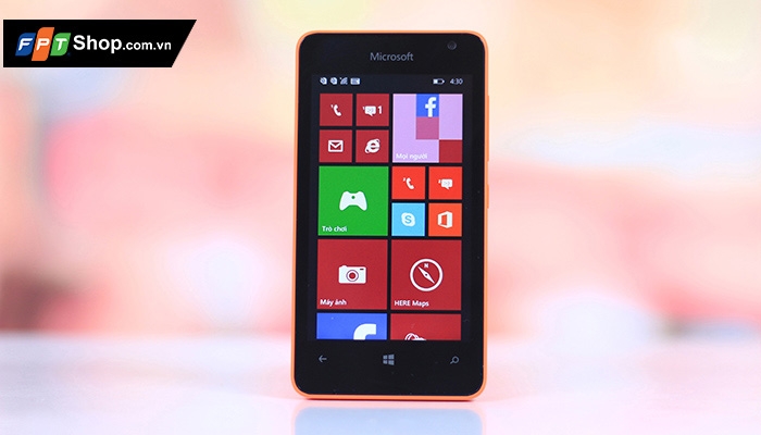 Smartphone Microsoft Lumia 430(giá khoảng 1,5 triệu đồng)