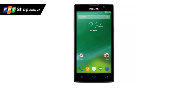 Philips W3509 sở hữu màn hình 5 inch, độ phân giải 540 x 960 pixel