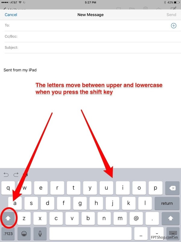 Sự thay đổi mới trong bàn phím ảo iOS
