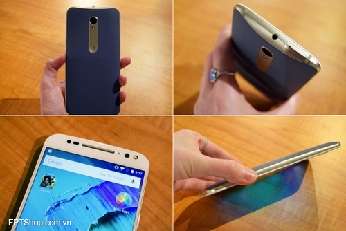 Các góc cạnh của Moto X Style