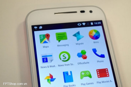 Phần mềm trên Moto G 2015
