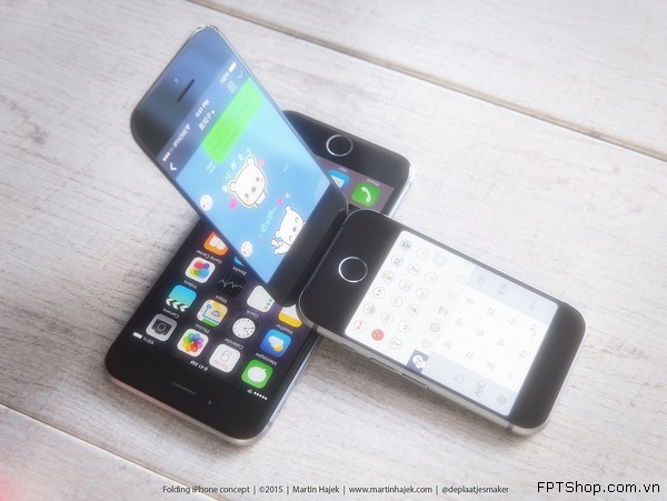 Đặt cạnh chiếc iPhone 6