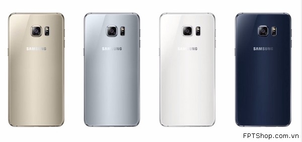 Hiện tại chiếc Galaxy S6 Edge Plus chỉ có màu trắng, màu đen xanh, màu bạc và vàng champanh.