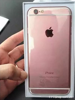 Một hình ảnh rò rỉ được cho là iPhone 6s màu hồng