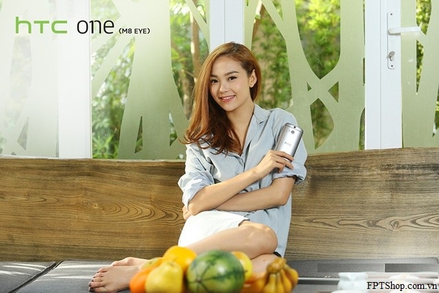 HTC One M8 Eye “quyến rũ” hơn khi bên cạnh Minh Hằng
