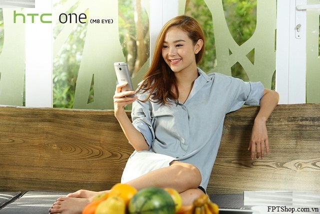 HTC One M8 Eye “quyến rũ” hơn khi bên cạnh Minh Hằng