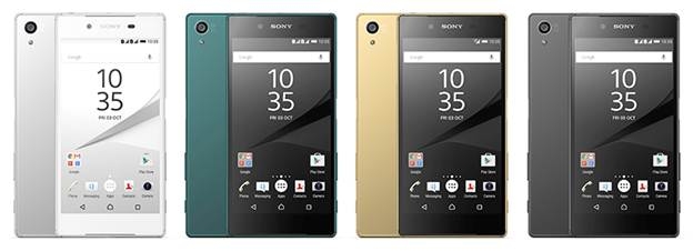 Thiết kế Xperia Z5