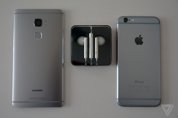 Tai nghe của Huawei Mate S