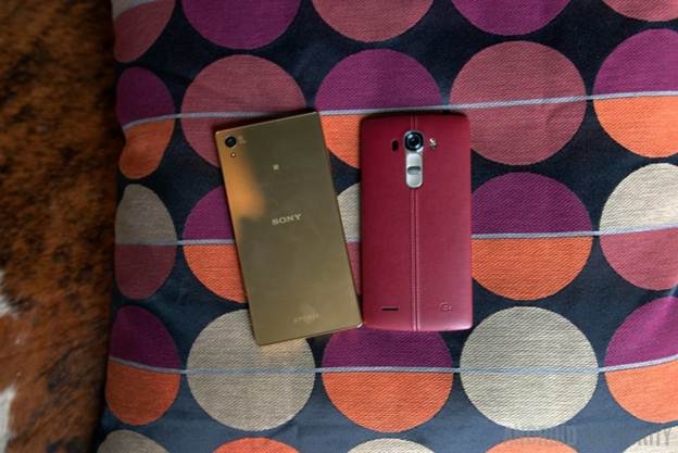 Thiết kế Sony Xperia Z5 Premium và LG G4