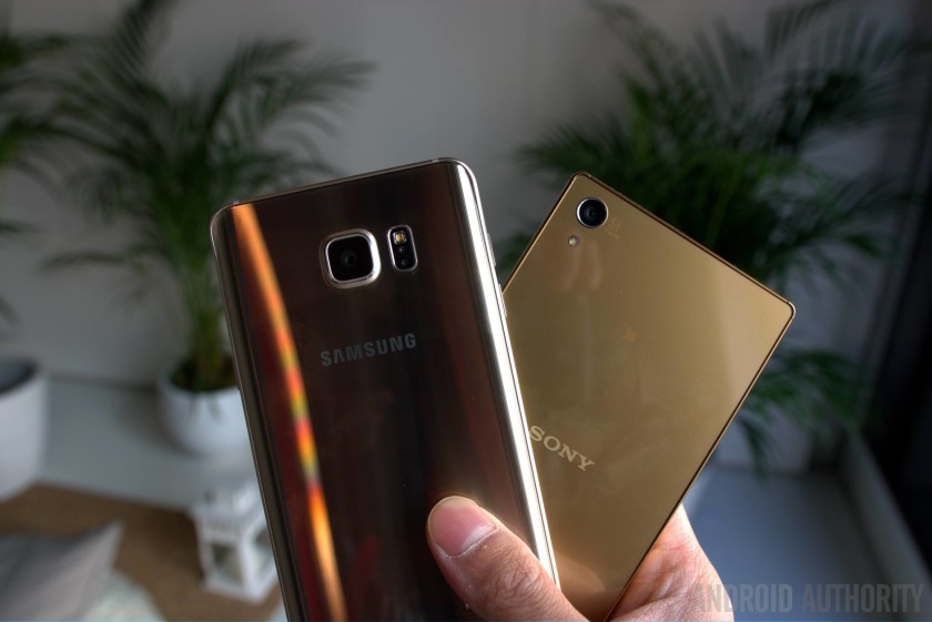 Galaxy Note 5 và Xperia Z5