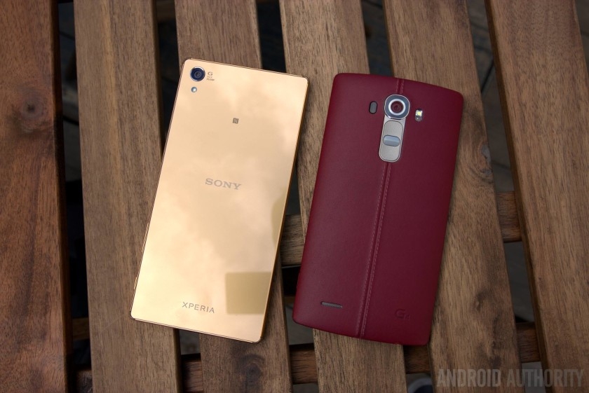 Xperia Z5 và LG G4