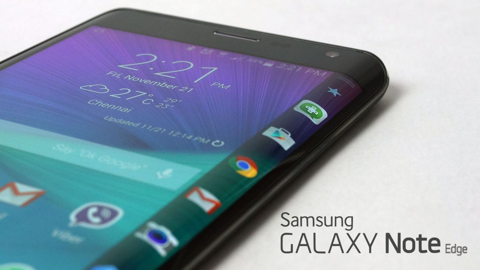 Độc đáo với Samsung Galaxy Note Edge