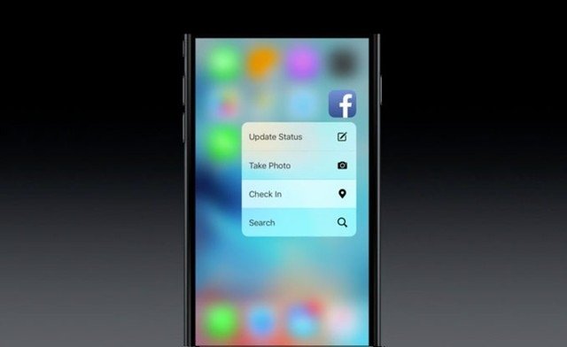 Công nghệ 3D Touch trên Facebook