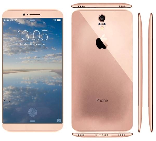 Chiêm ngưỡng ảnh concept iPhone 7 tuyệt đẹp với mặt lưng cong 2