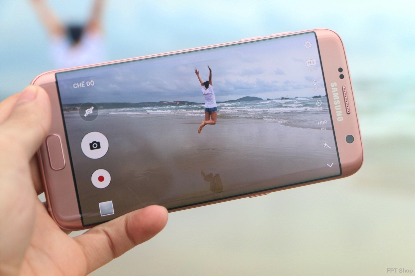 Galaxy S7 Edge Pink Gold