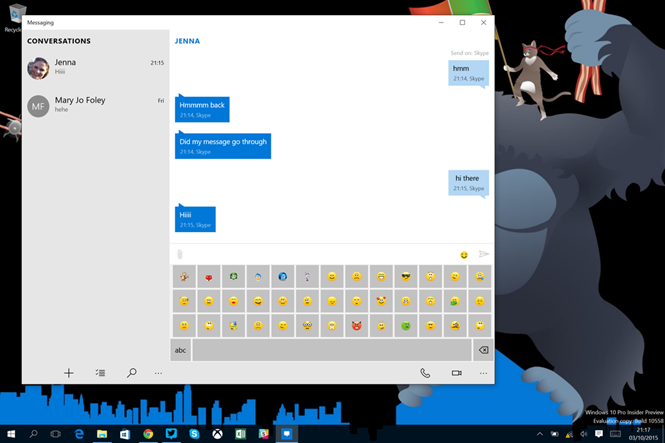 Những tính năng mới có trong bản build 10565 Windows 10