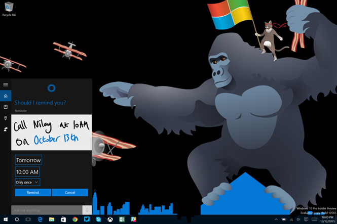 Những tính năng mới có trong bản build 10565 Windows 10