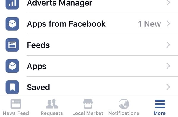 Facebook thử nghiệm công cụ Local Market
