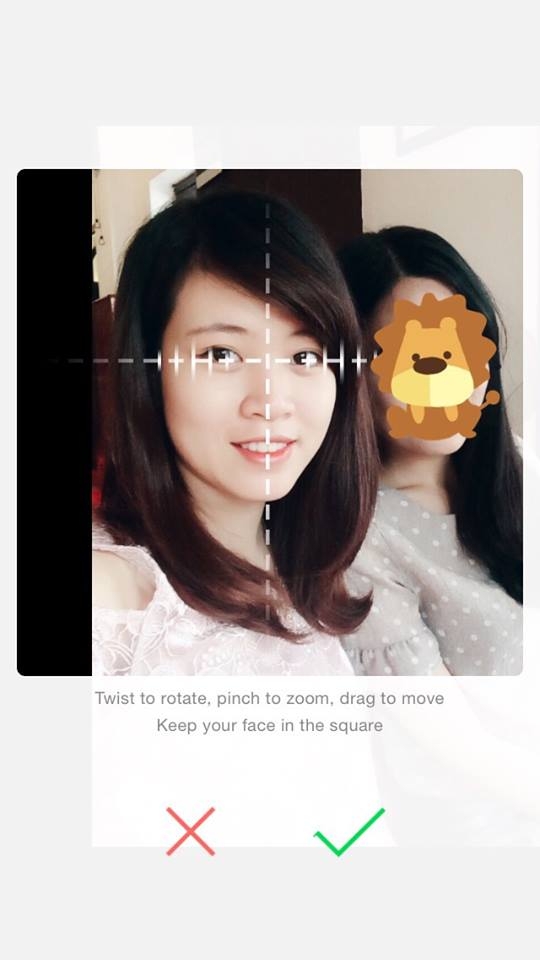 Scan ảnh của bạn vào ứng dụng My Idol 2