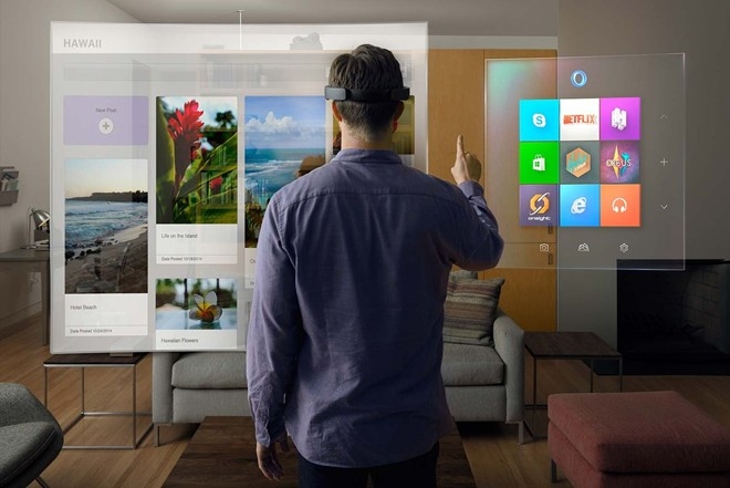 Thiết bị công nghệ thực tế tăng cường Kính Hololens