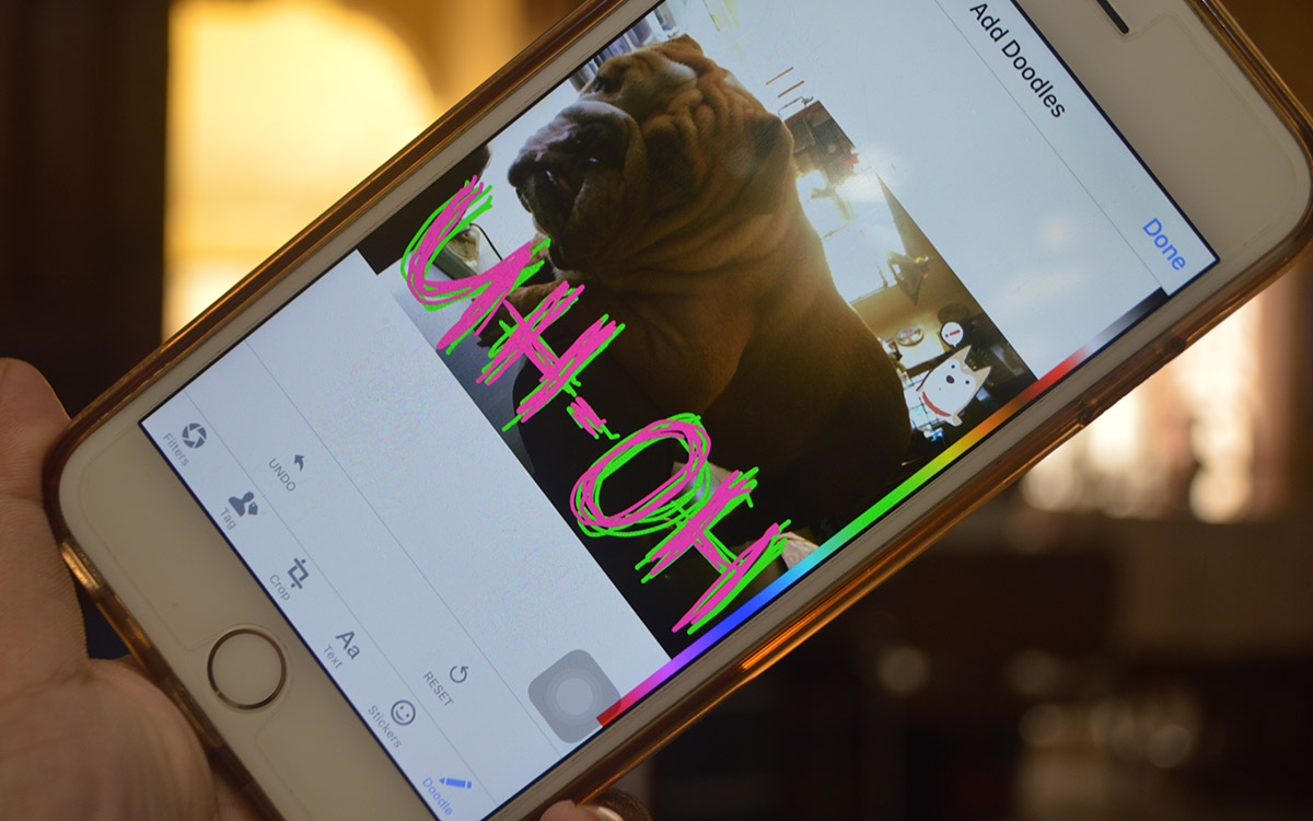 Facebook ra mắt tính năng Doodle