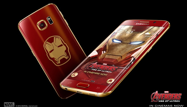 Galaxy S6 Edge Iron Man