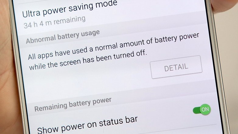 tiết kiệm pin trên Galaxy Note 5