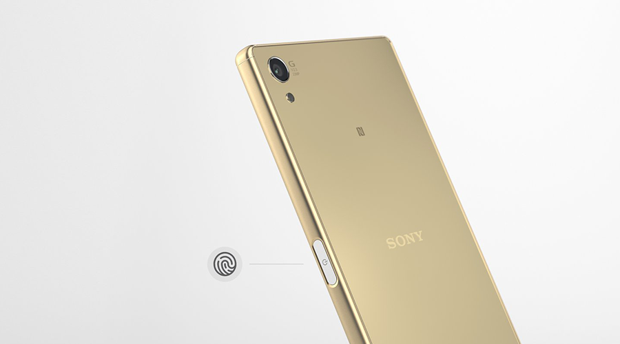 Cảm biến vân tay trên Xperia Z5