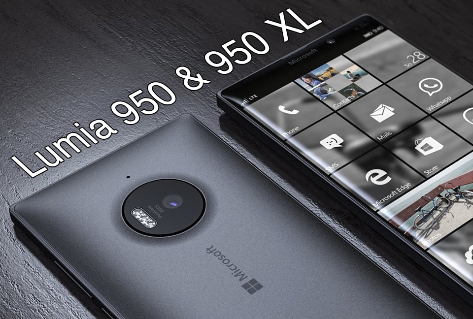 Điện thoại Lumia 950 và Lumia 950 XL
