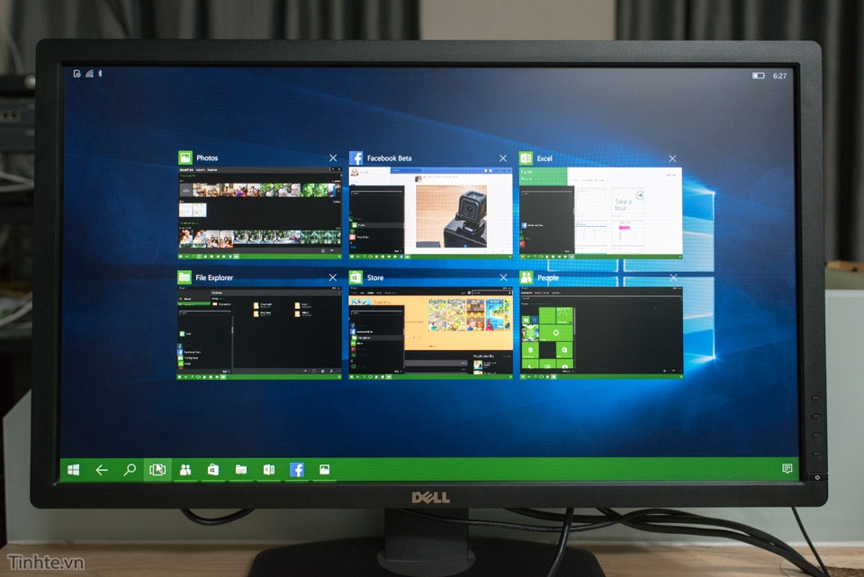Dùng thử Continuum trên Lumia 950 XL bằng thiết bị chuyển đổi HDMI
