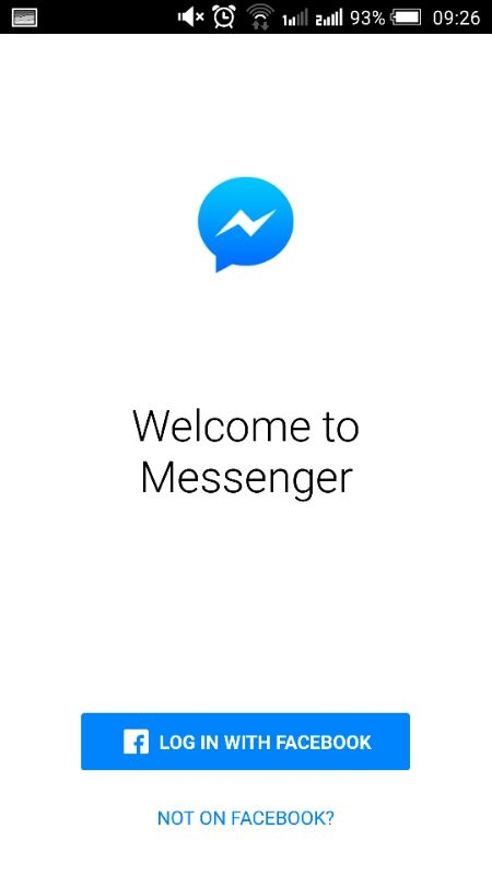 Thoát tài khoản Messenger thành công