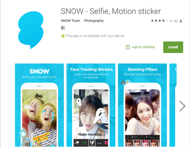 Ứng dụng Snow