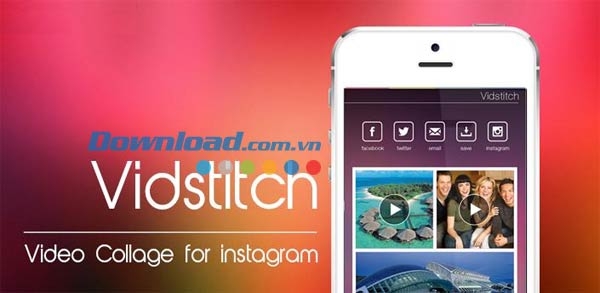 Ứng dụng Vidstitch